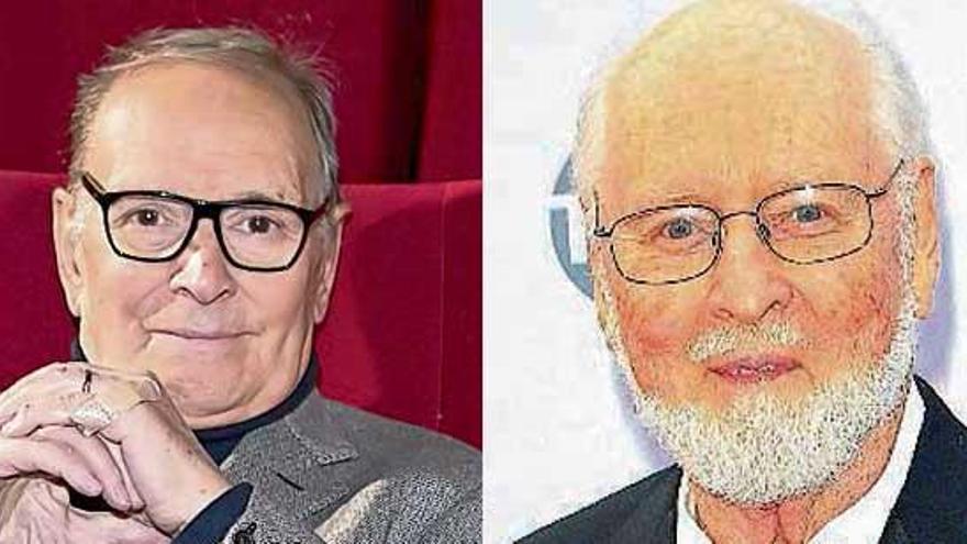 Los compositores Ennio Morricone y John Williams, Premio Princesa de las Artes