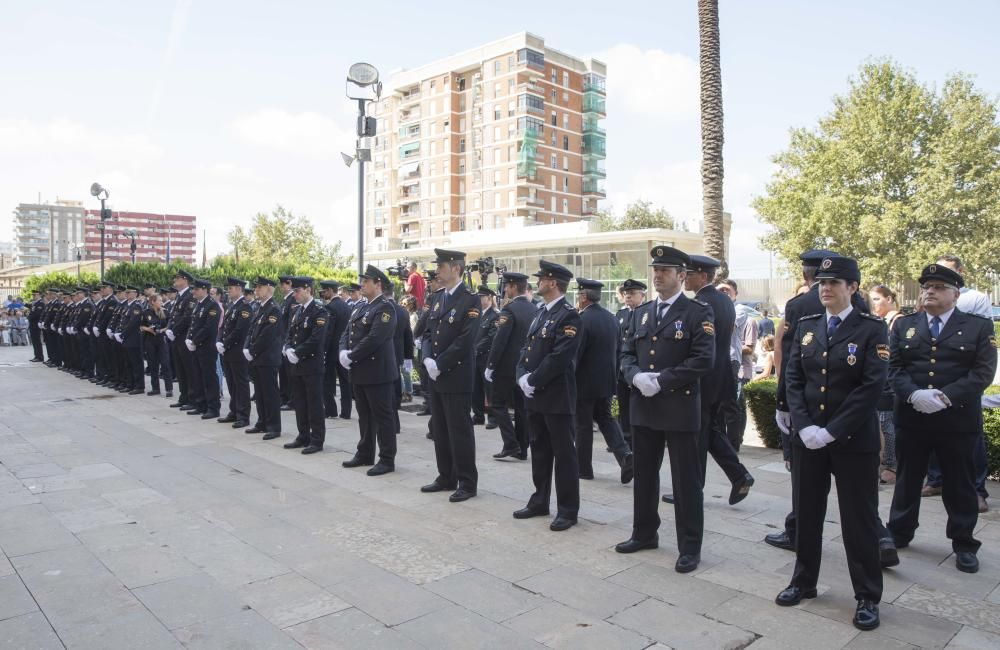 Acto del día de la Unidad de la Policía Nacional adscrita a la Comunitat Valenciana