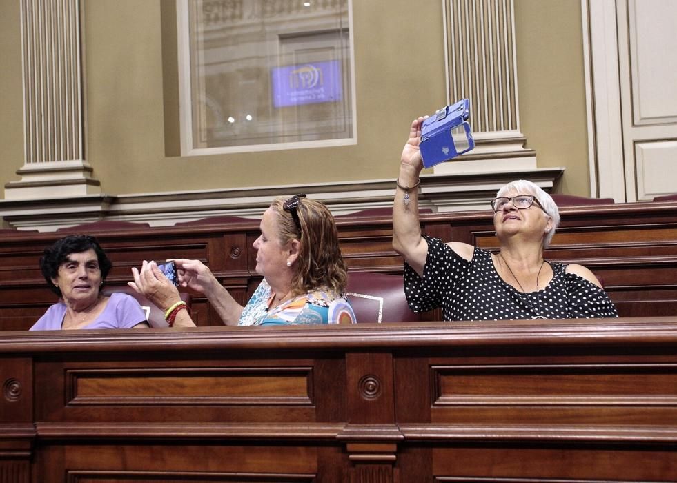 El Parlamento abre sus puertas a los mayores