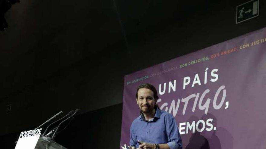 El secretario general de Podemos, Pablo Iglesias. // Reuters