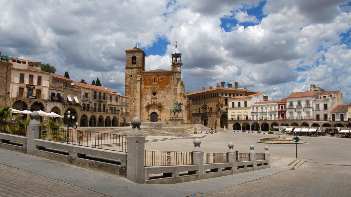 Plaza Mayor de Trujillo.