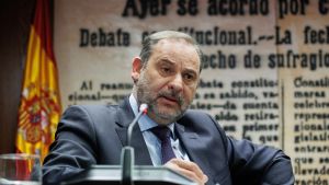 Archivo - El exministro de Transportes José Luis Ábalos comparece durante la Comisión de Investigación sobre los contratos públicos realizados durante la pandemia del covid-19, en el Senado, a 6 de mayo de 2024, en Madrid (España). El exministro de Transp