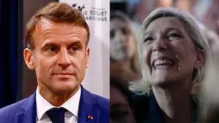 La ultraderecha gana la primera vuelta de las legislativas en Francia y las izquierdas superan a Macron