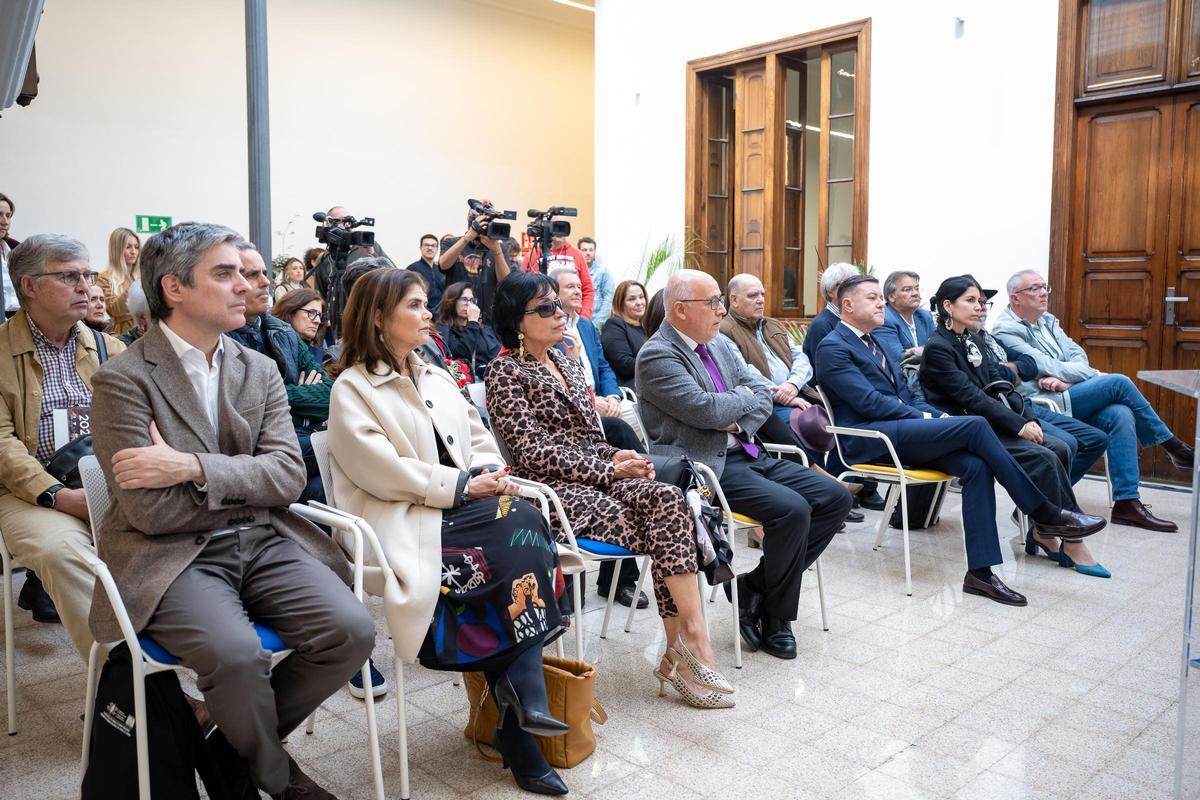Homenaje del Cabildo de Gran Canaria a Cipriano Marín Cabrera