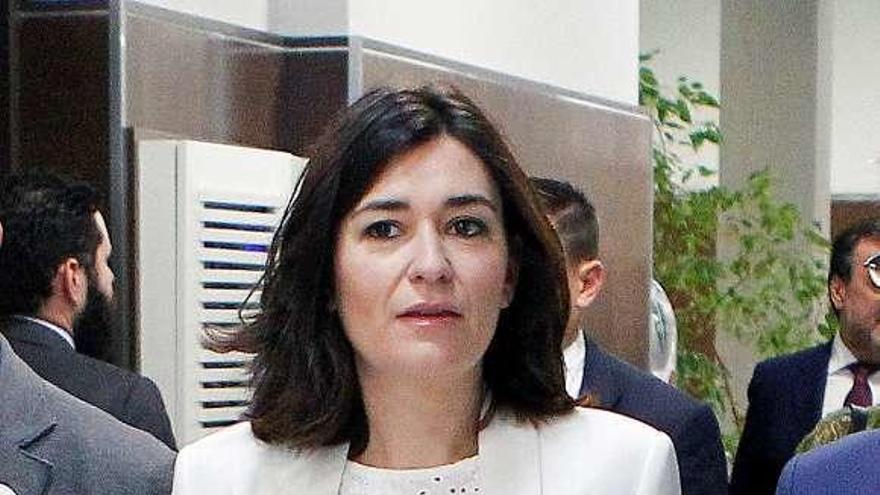 La ministra de Sanidad, Carmen Montón, esta semana en Madrid.