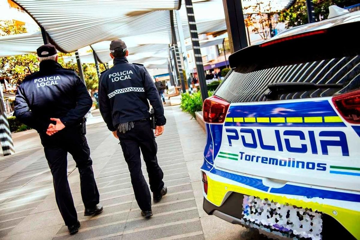 Agentes de la Policía Local de Torremolinos en una imagen de archivo.