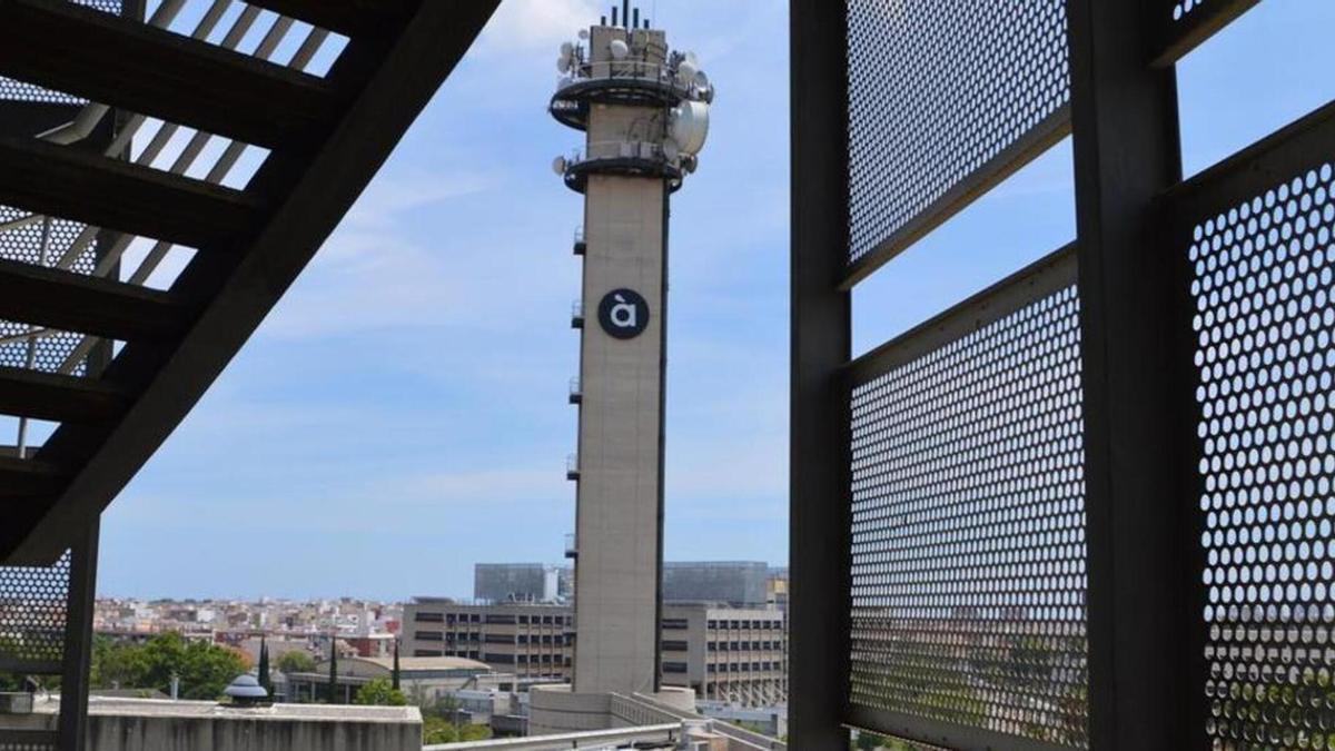 La sede de la radiotelevisión valenciana, À Punt en Burjassot