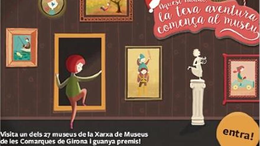 Imatge promocional de la campanya que han dut a terme 27 museus de les comarques gironines.