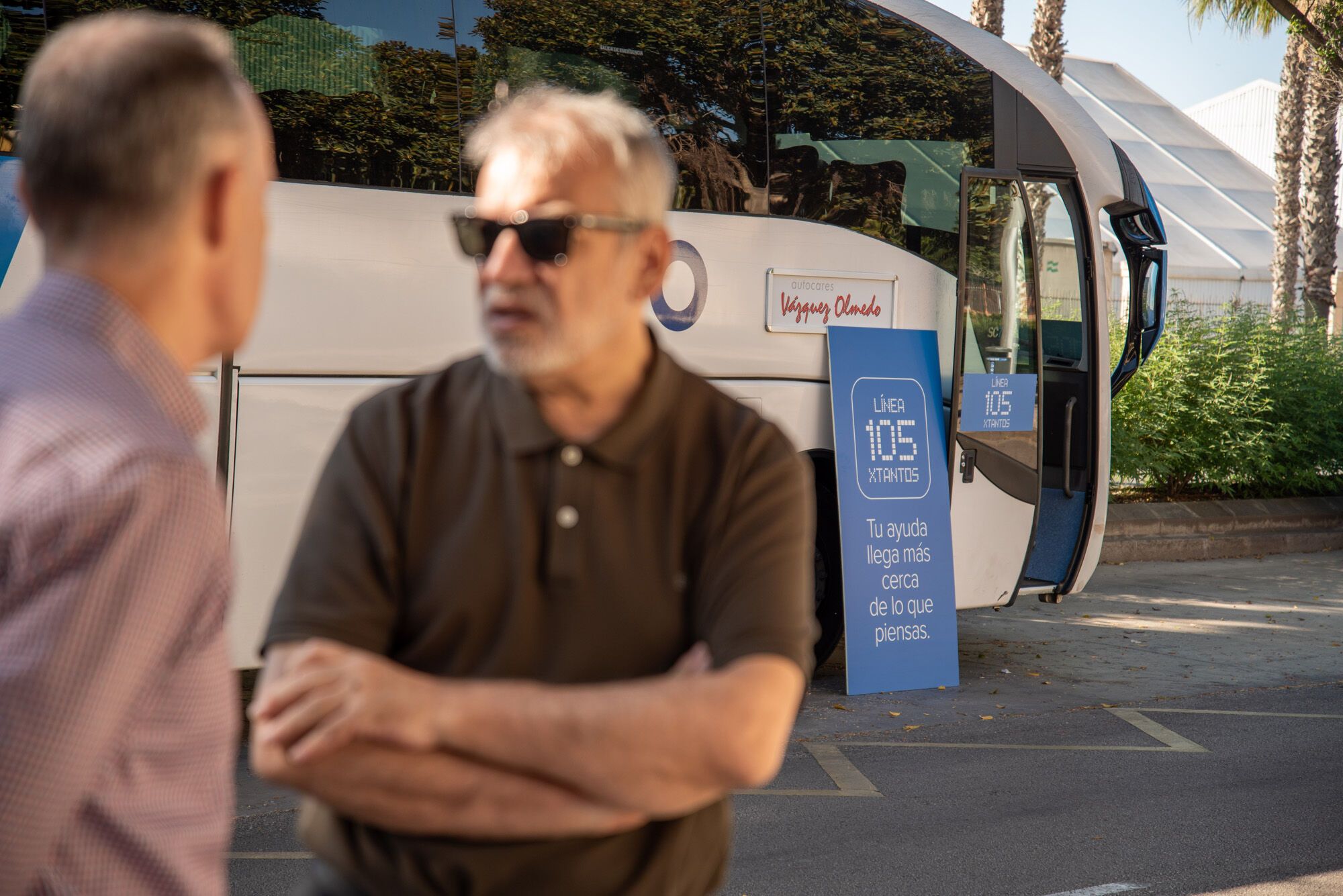 Ruta con la Línea 105 Xtantos