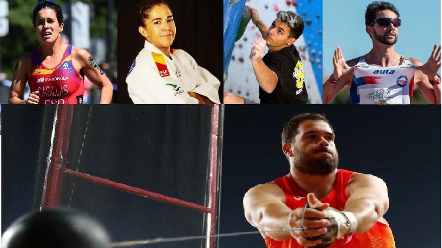 Los cinco deportistas extremeños que competirán en los Juegos Olímpicos de Tokio