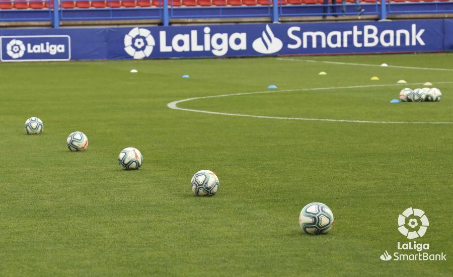 Partido del Extremadura y el Málaga CF en Almendralejo.