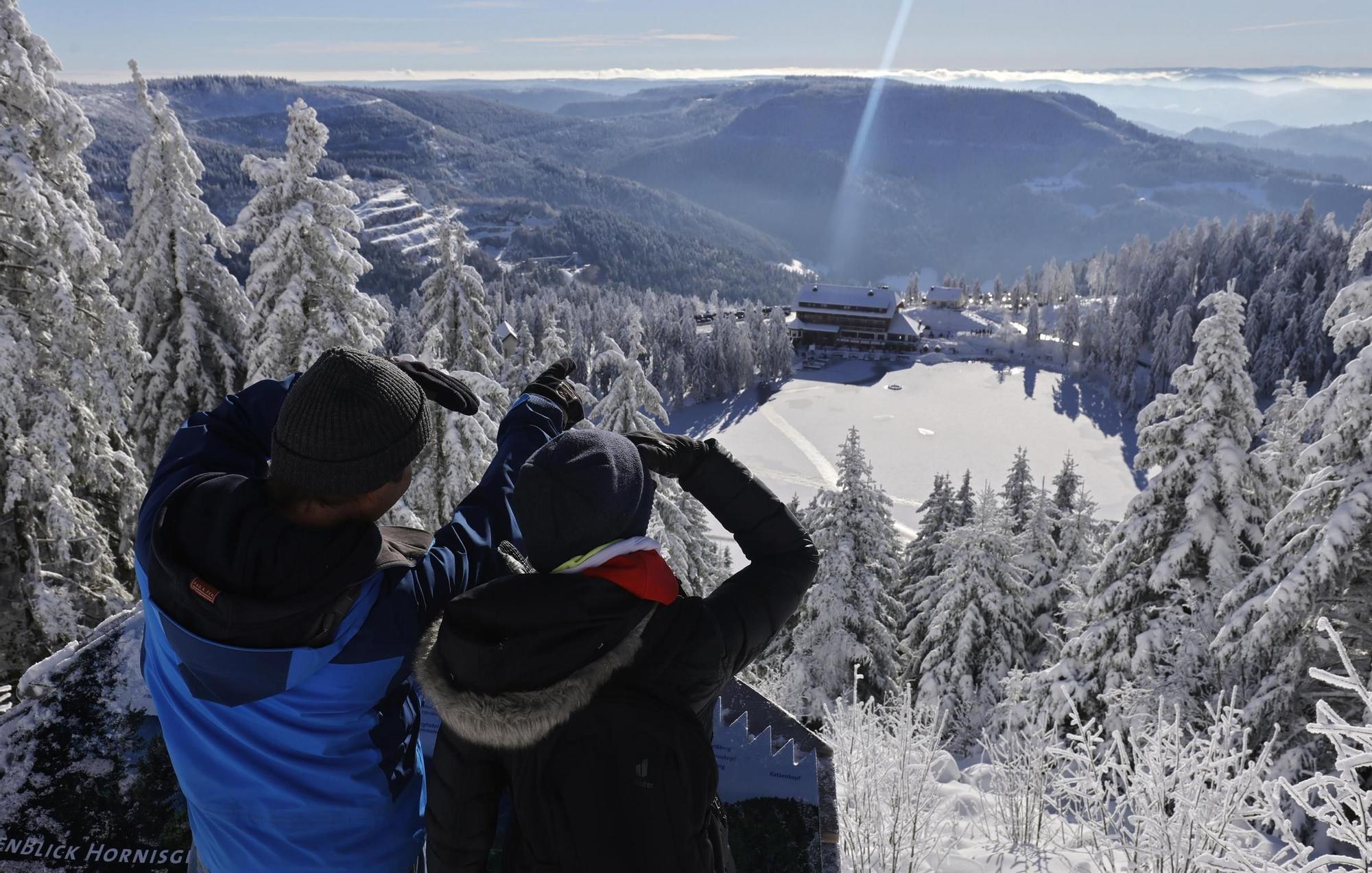 FOTOS | Grandes nevadas en Alemania