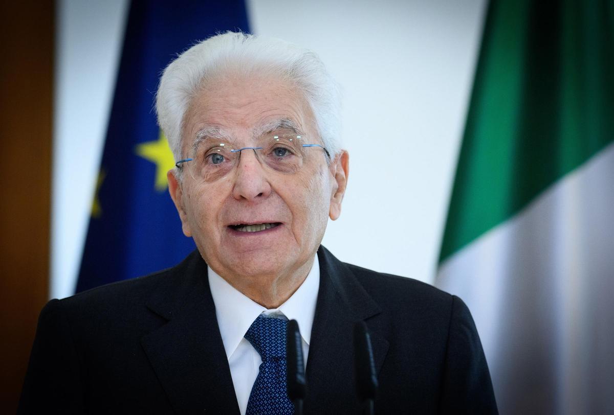 Archivo - Imagen de archivo del presidente de Italia, Sergio Mattarella