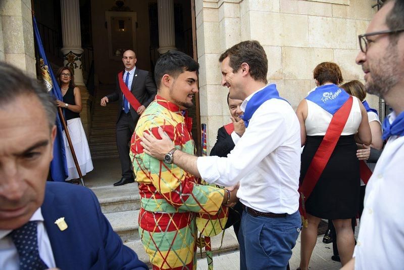 Visita de Pablo Casado a Tarazona