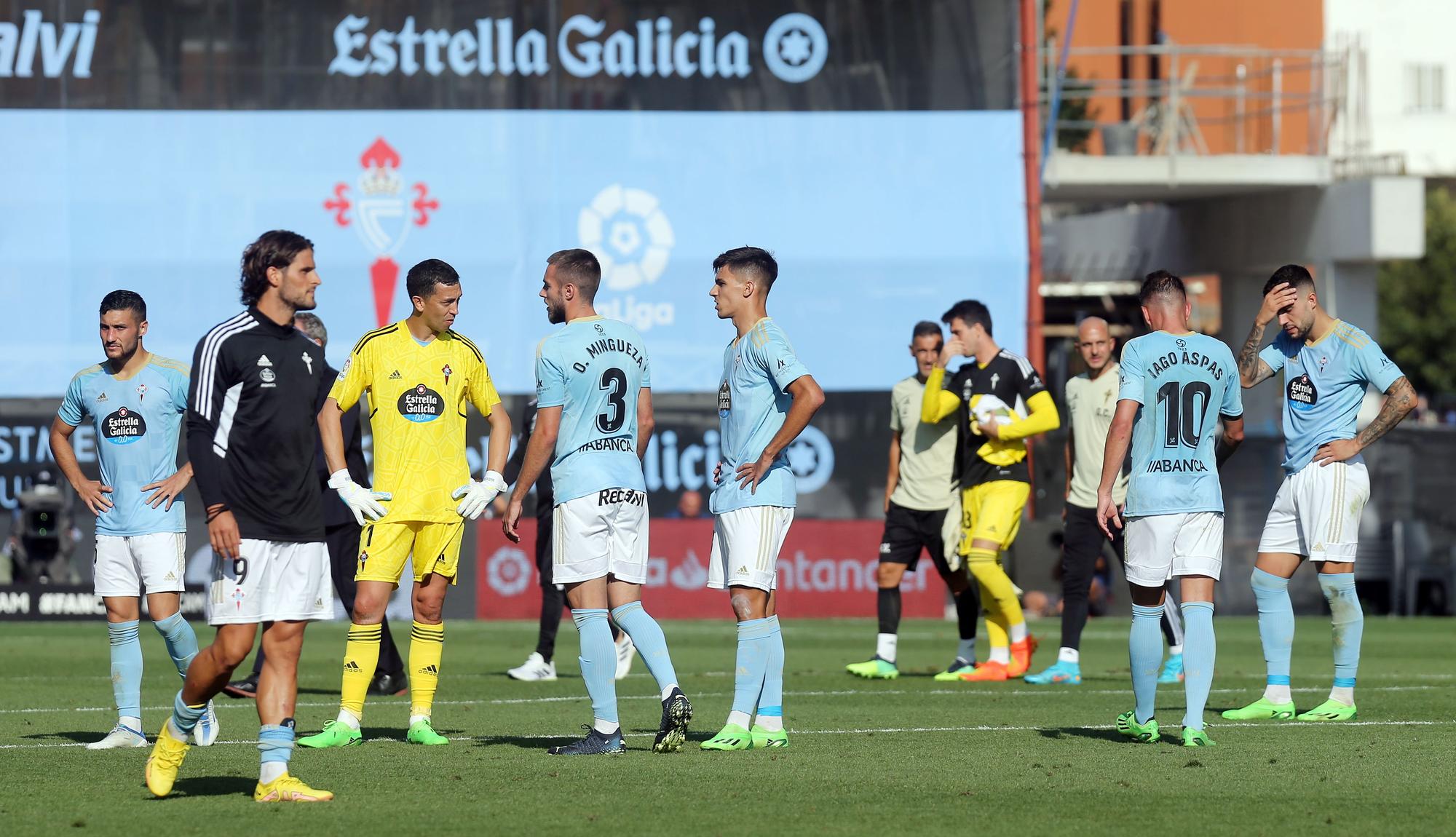 Las mejores imágenes del encuentro del Celta ante el Espanyol