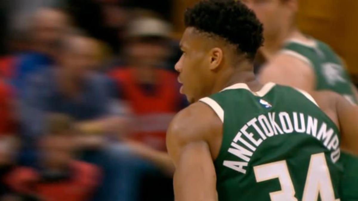 Antetokounmpo se basta para ganar a los Pelicans