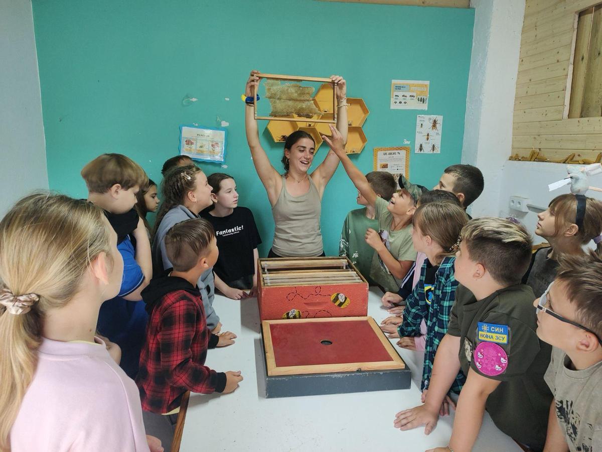 Un taller de apicultura.