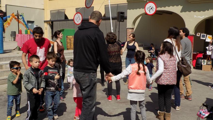 Somiatruites s&#039;instal·la a la plaça del Mercat de Manresa.