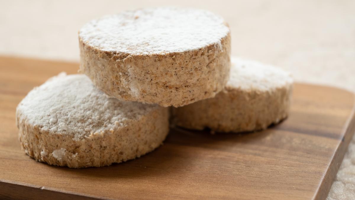 Polvorones caseros.