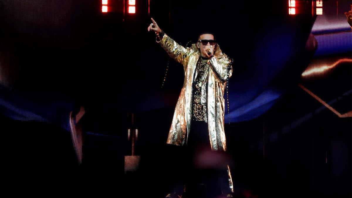 Daddy Yankee en un concierto.