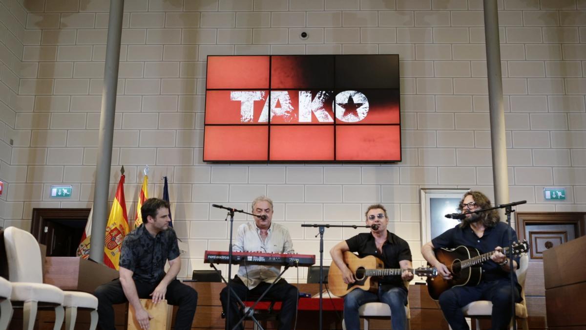 Tako, el grupo ejeano que tocará en el monasterio de Veruela el próximo 25 de julio, en un concierto.