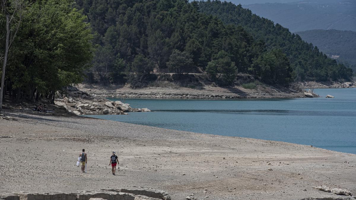 Sequera al pantà de Sant Ponç