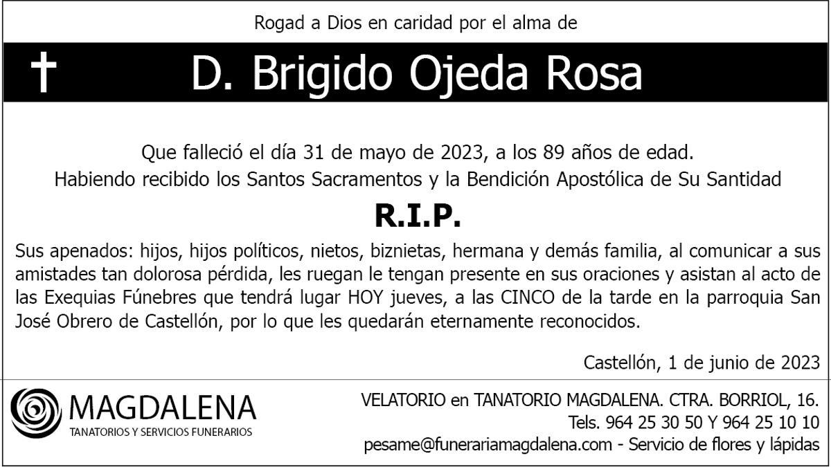 D. Brigido Ojeda Rosa