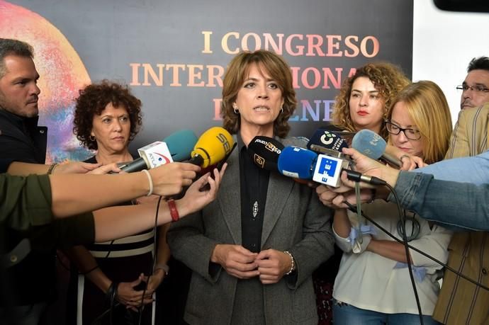 14-11-2019 AGÜIMES. Dolores Delgado, ministra de Justicia, participa en eI Congreso Internacional de Género  | 14/11/2019 | Fotógrafo: Andrés Cruz