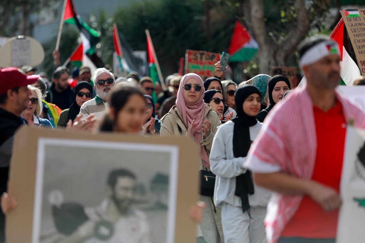 Todas las imágenes de la manifestación por Palestina en Ibiza