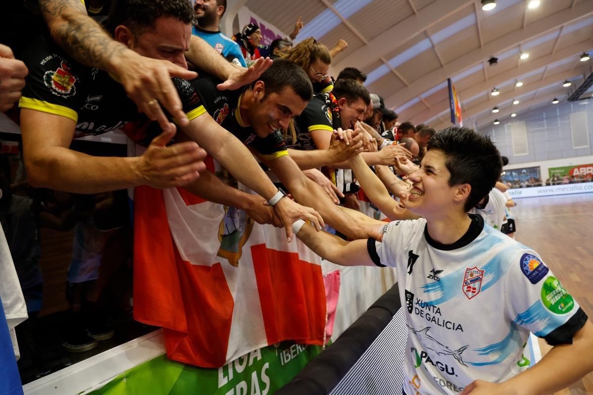 Cristina Cifuentes, en la EHF European Cup de 2023.