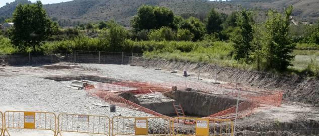 Comienzan las obras de la depuradora de Bellús tras una década de anuncios