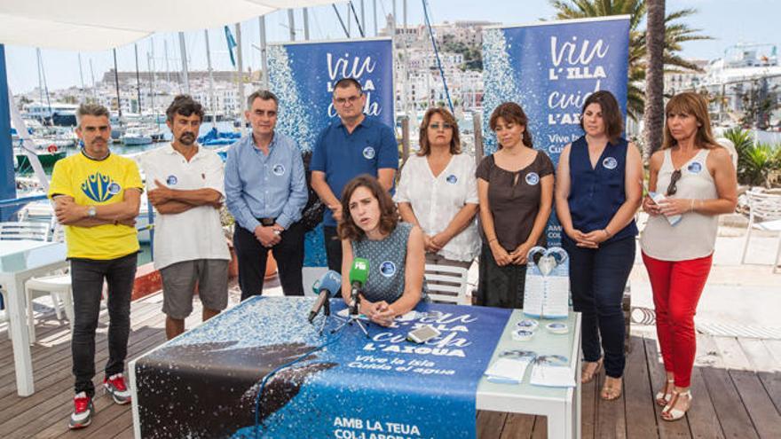 Miembros de la Alianza, en la presentación de la campaña.