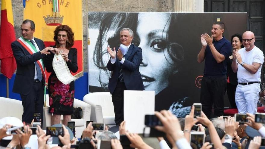 Nápoles nombra ciudadana de honor a Sofía Loren