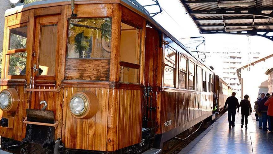 Die Sóller-Bahn &quot;Roter Blitz&quot; steht auf Mallorca bis zum Sommer still