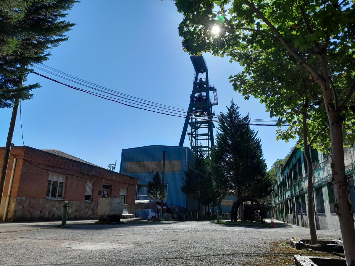 El entorno del castillete del pozo Carrio, denominado en el proyecto "plataforma Carrio".