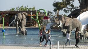Salou (Tarragones). 7.04.2017. Campings Tarragona. Camping Sanguli. Zona Africa. Foto: Joan Revillas