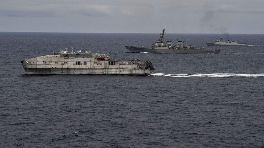 Las aguas isleñas, en la frontera de las mayores maniobras militares en África