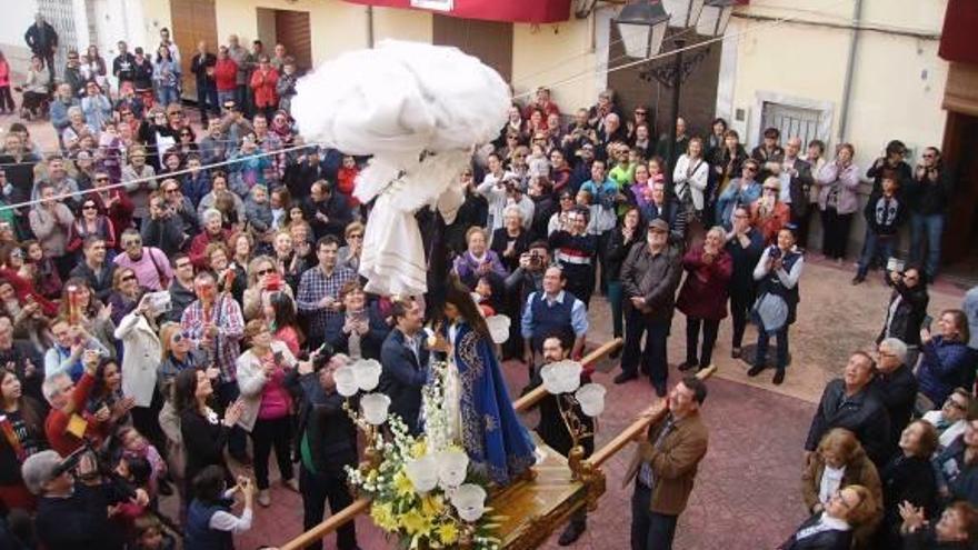 Alfarrasí concluye la Semana Santa con un concurrido acto del Angelet de la Corda