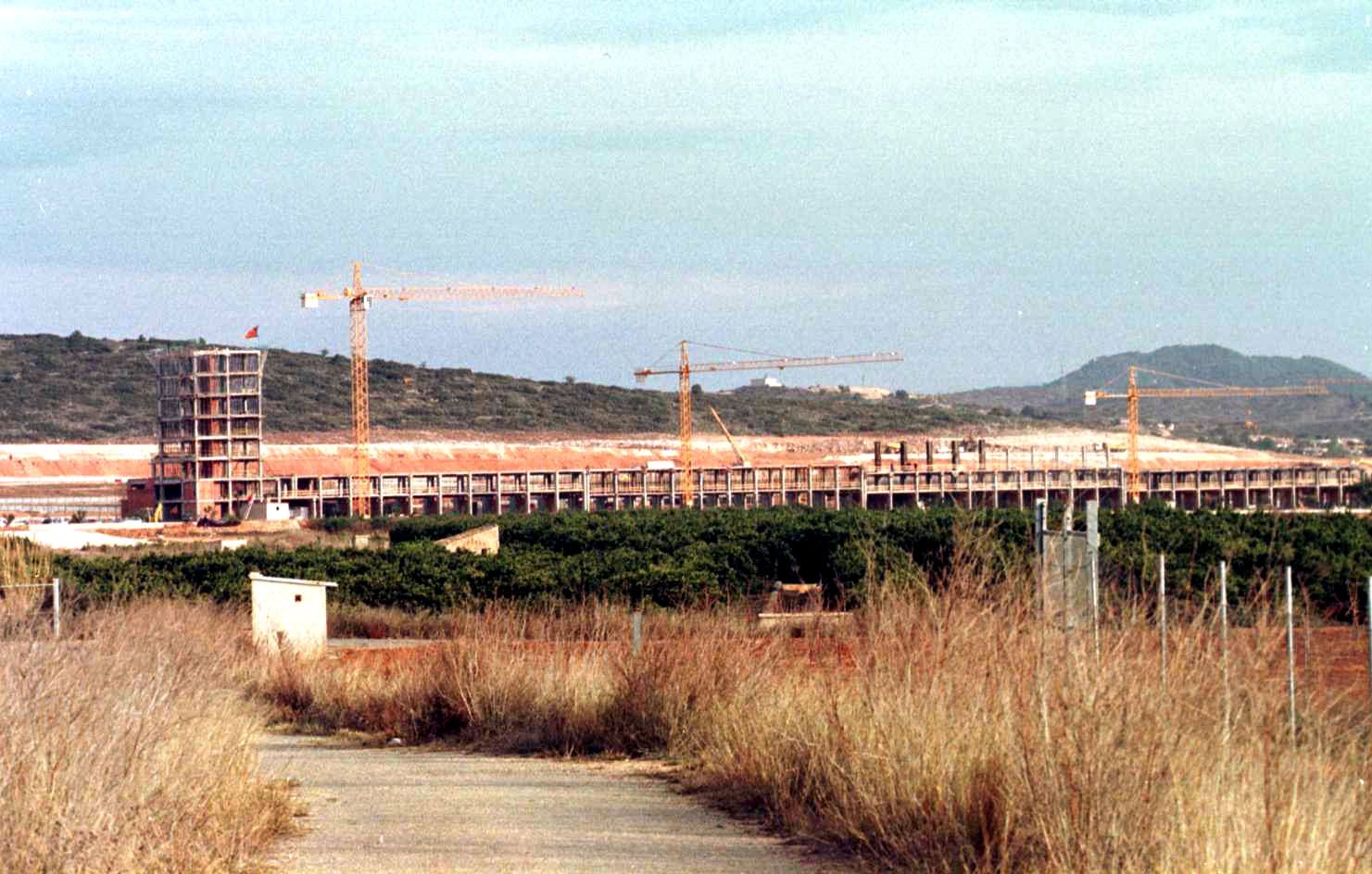 Así fue la construcción del Circuito de la Comunitat Valenciana Ricardo Tormo