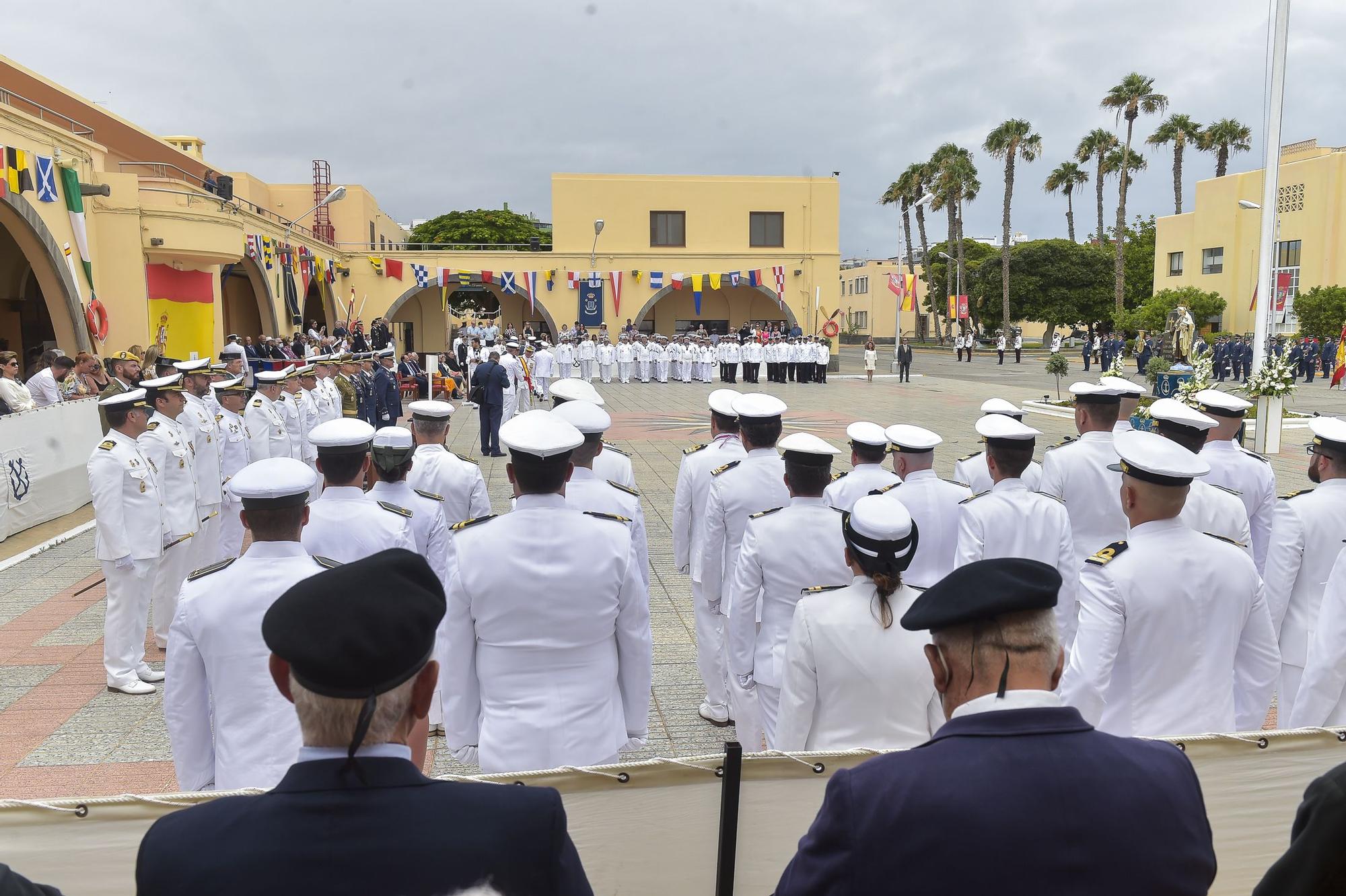 La Armada honra a su patrona, La Virgen del Carmen, en la Base Naval