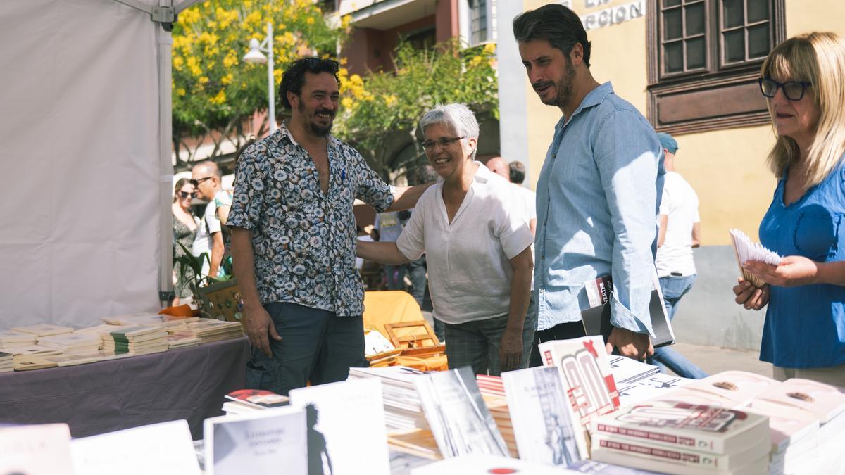 Un momento de la jornada en La Laguna.