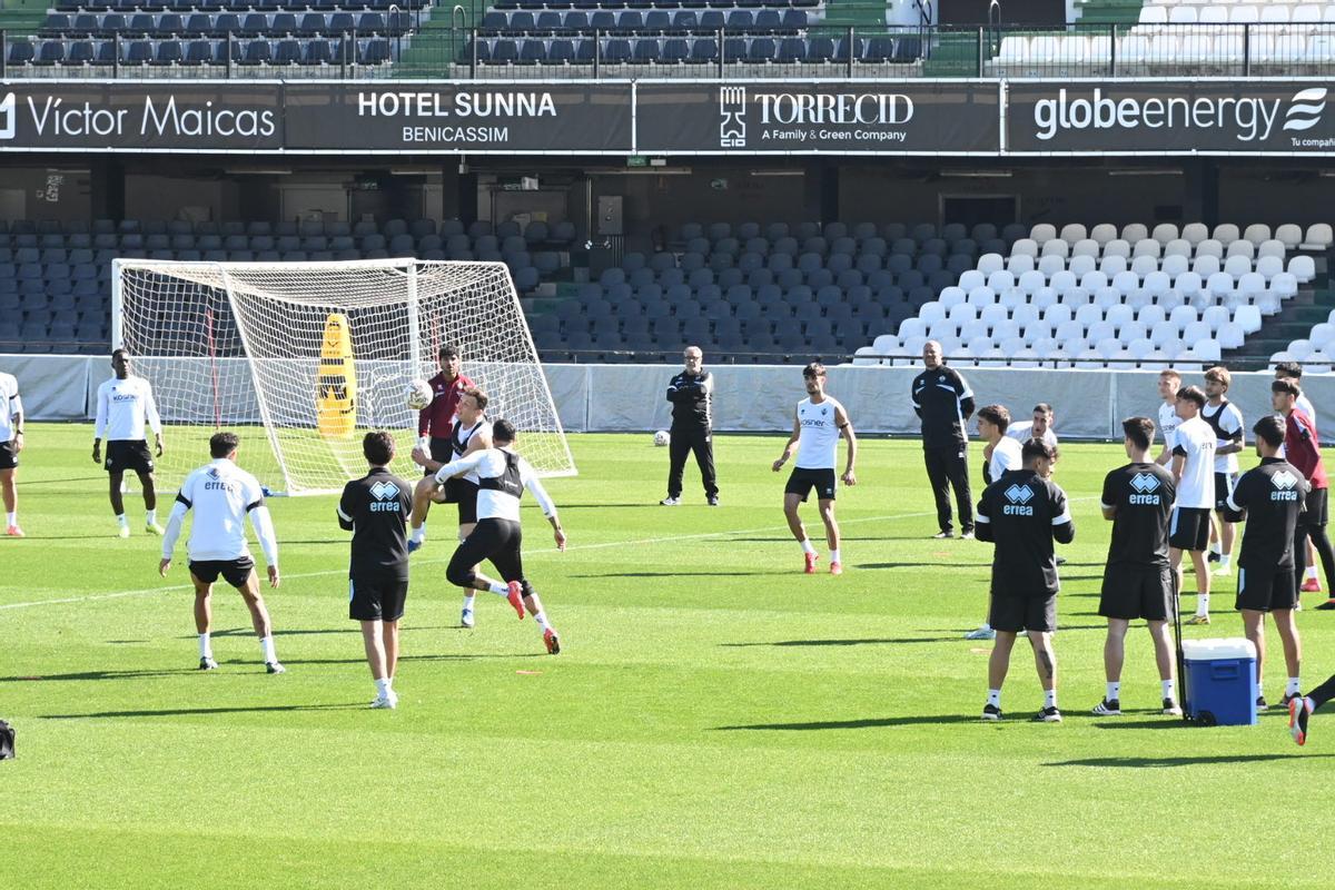 Entrenamiento del CD Castellón