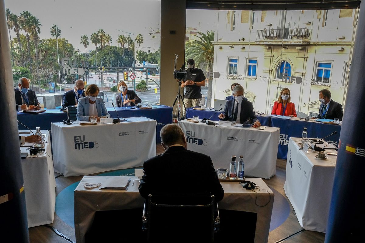 Marlaska se reúne en Málaga con otros ministros de países mediterráneos para hablar de inmigración