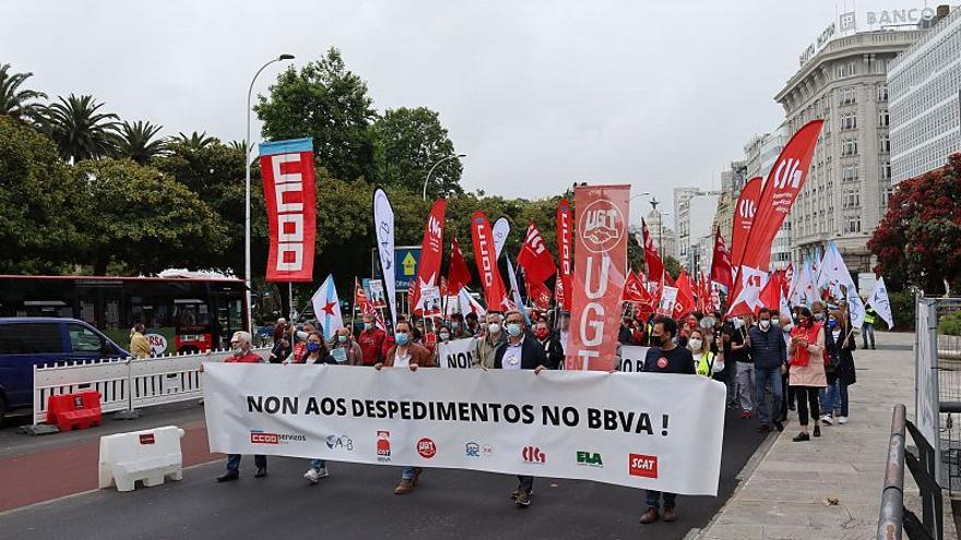 Manifestación contra el ERE, hoy en A Coruña