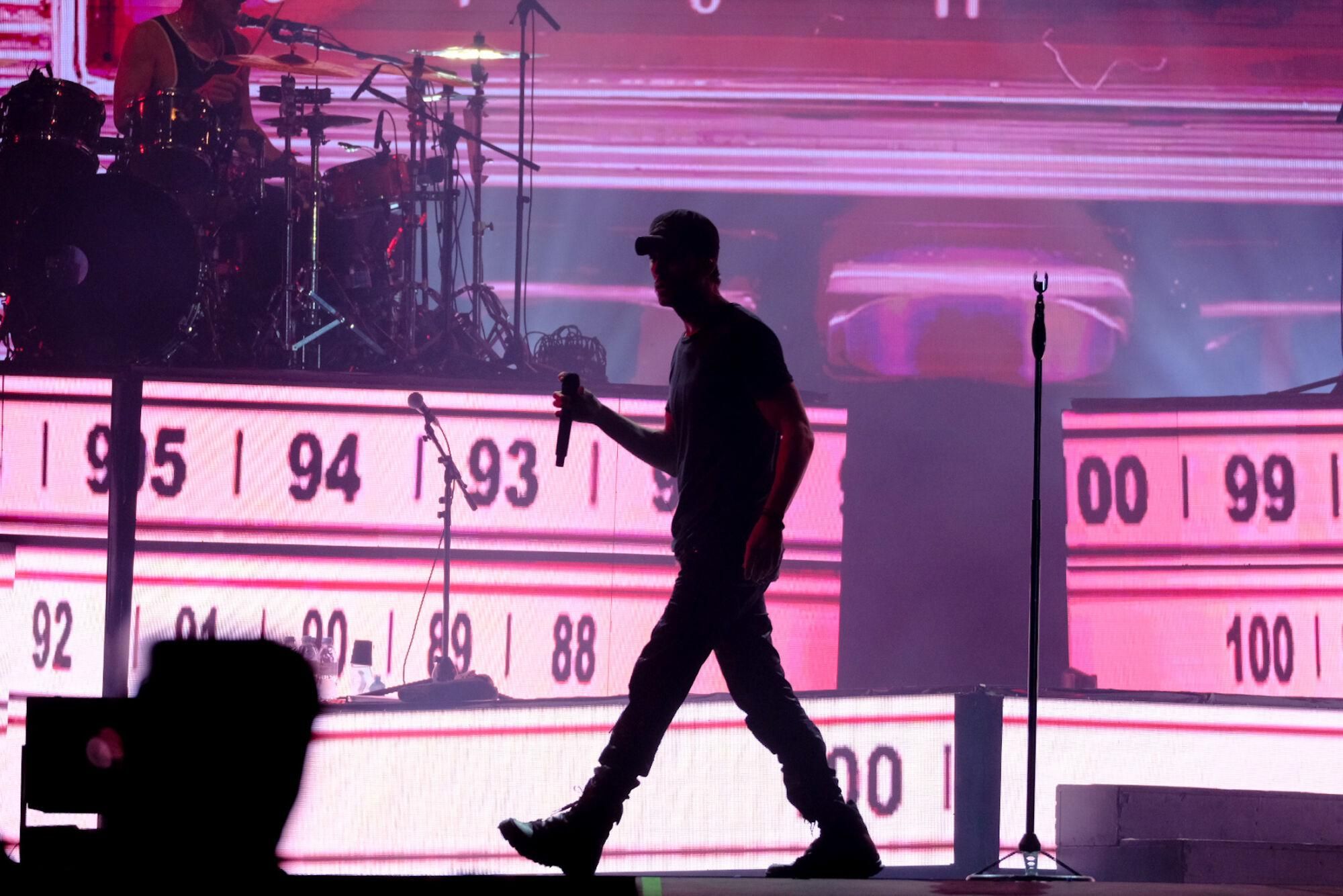 Actuación de Enrique Iglesias en el Granca Live Fest