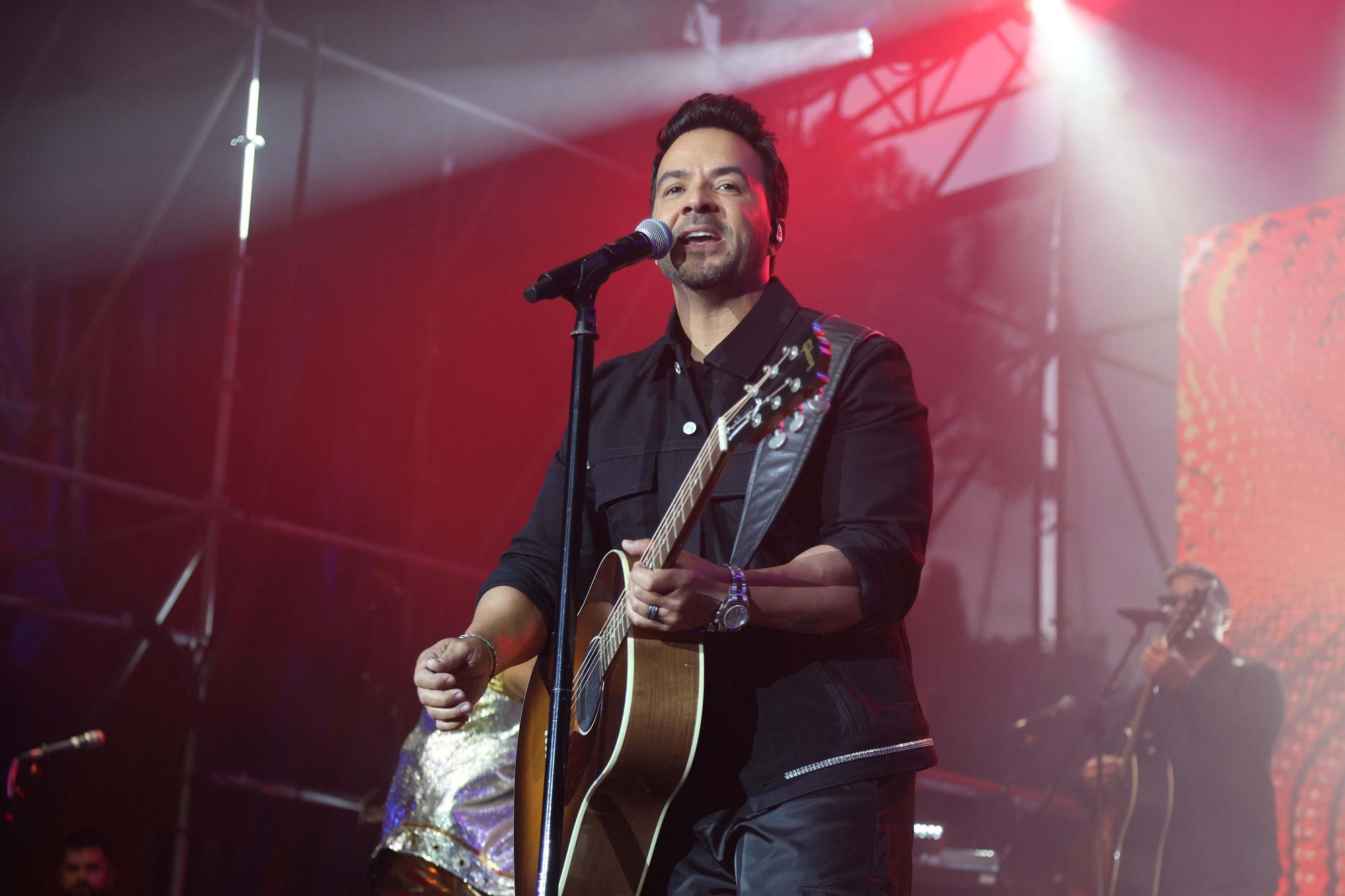 Concierto de Luis Fonsi en el parque de Santa Margarita, en el ciclo Son do Nordés