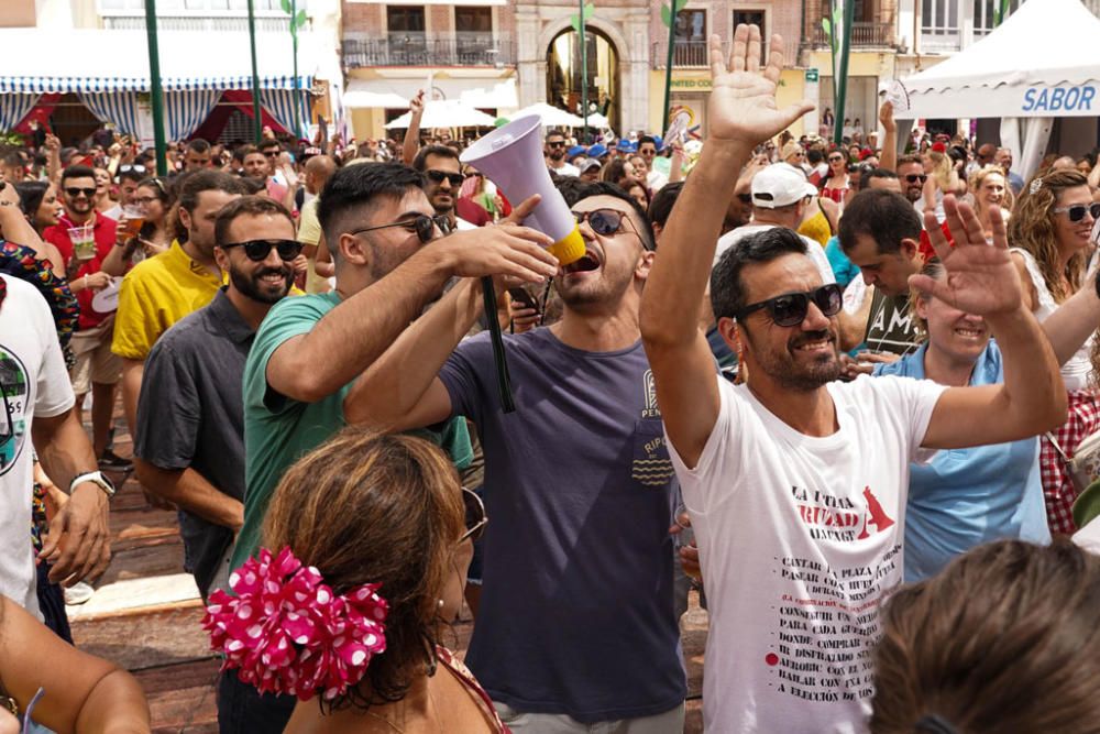 Último día de Feria en el Centro de Málaga