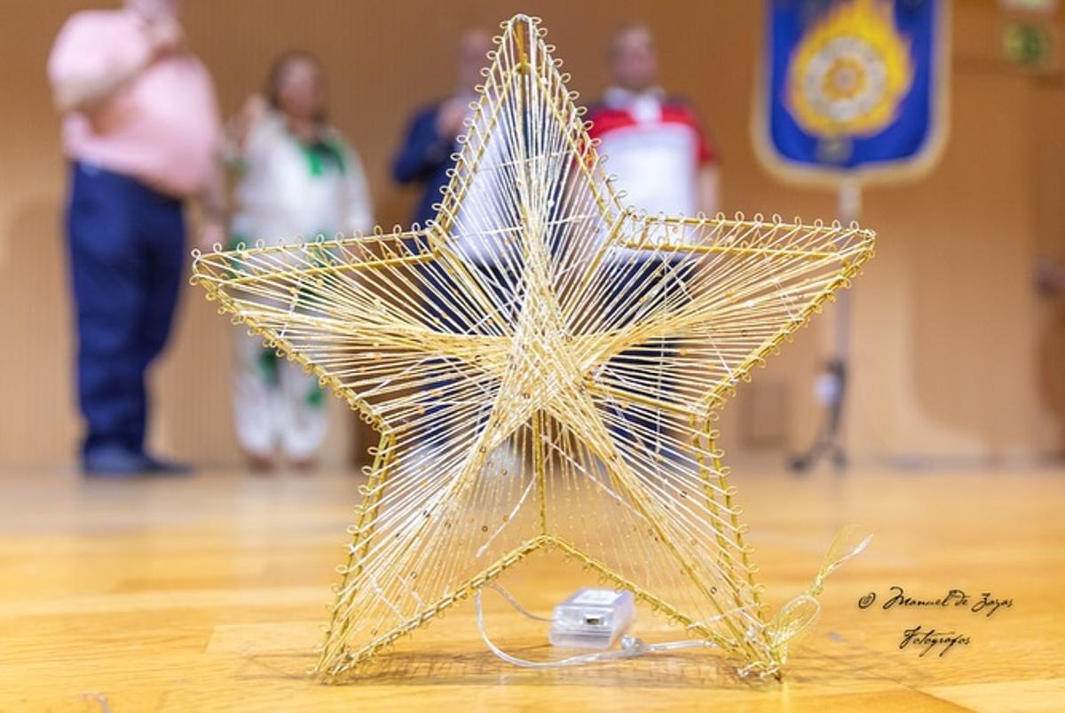 La estrella que presidió el discurso