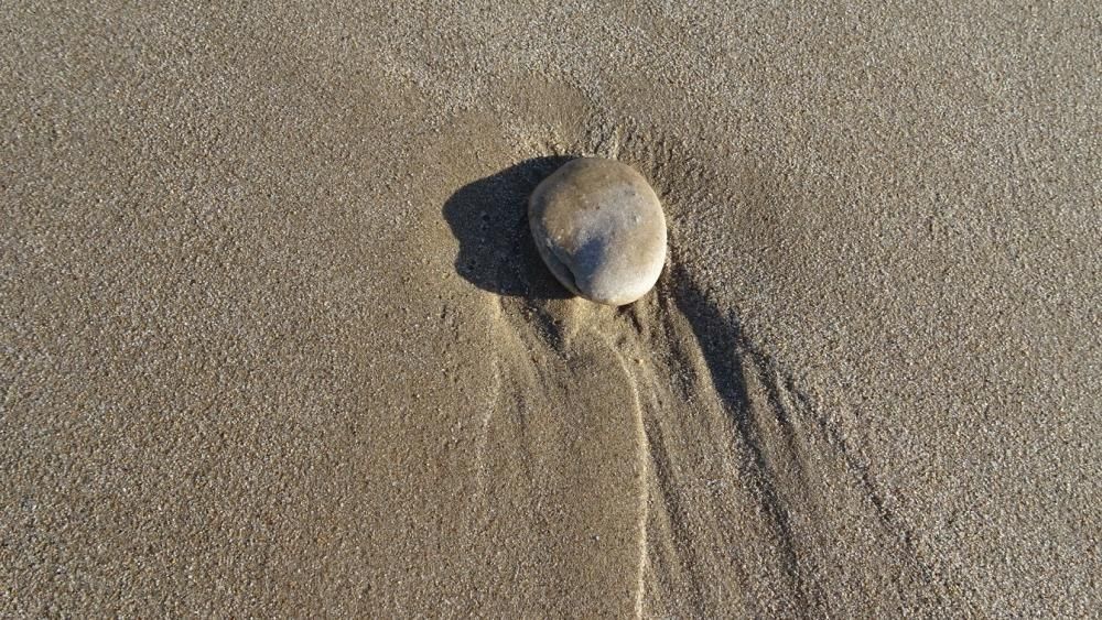 Les onades del mar deixen detalls bonics.