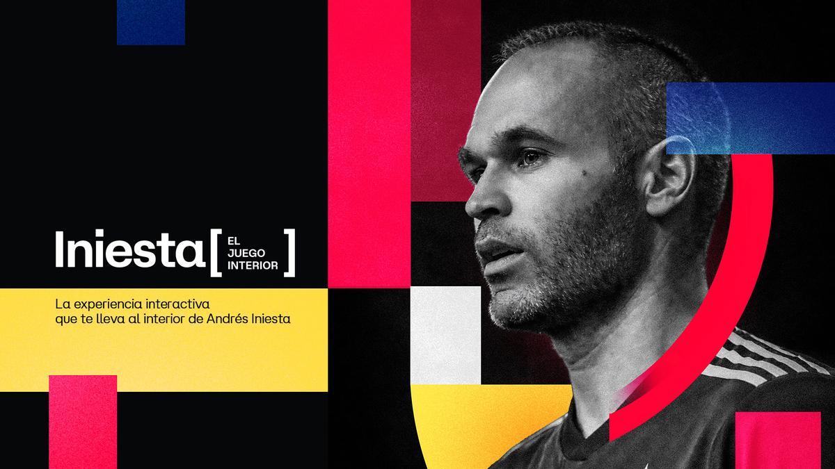 Imagen oficial de la exposición ‘Iniesta: el juego interior’, que narra de forma interactiva la vida de Andrés Iniesta